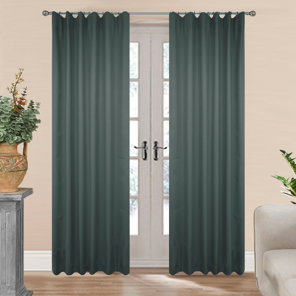HLS CURTAIN HOOK ZAFA UV 130X180CM GRAY