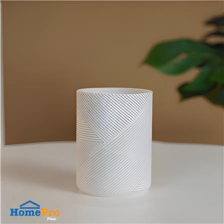 MOYA TUMBLER POLYRESIN KE2044C.02D WHITE