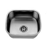 CABANA BUILT-IN KITCHEN SINK CKS901+CB2829 1BOWL 46CM WITH PILLAR MOUNTED KITCHEN WATER TAP