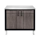 CABIN FREESTANDING KITCHEN CABINET CHIC 90X85CM GREY OAK