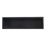 CABIN HANGING SHELF/STORAGE BOX 86X25CM BLACK