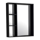 SORENTO CABINET ALUMINIUM SRTMCB6062 BLACK