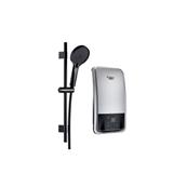 RUBINE SHOWER HEATER DC PUMP WITH HAND SHOWER IAD931D-BMS METALLIC SILVER