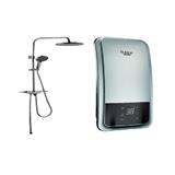 RUBINE SHOWER HEATER DC PUMP WITH RAIN SHOWER RWH-IAD931D-RTMG MINT GREEN