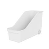 KITCHEN STORAGE BOX S WITH WHEELS IVORY 38X15X22CM