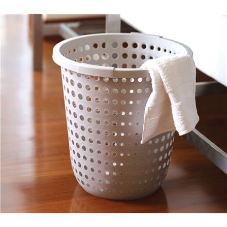 CLOTH BASKET BUBBLE M 37X37.2CM HH-1205GR GREY