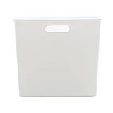 SMALL PLASTIC STORAGE STACKO 19.1x26.4x23.5CM BT25-2 WHITE