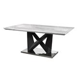 DINING TABLE FURDINI MORITZ-MORE GREY/BLACK [EXCLUSIVE FROM HOMEPRO THAILAND]