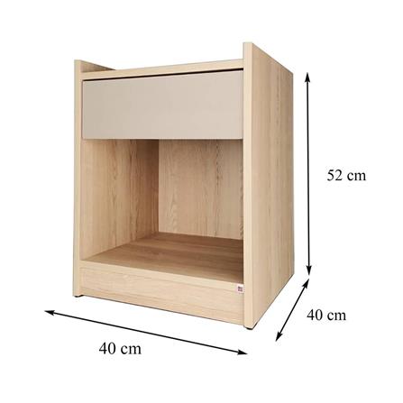 NIGHTSTAND FURDINI THRU BS4011 OTTAWA/SANDSTONE