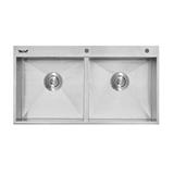 BUILT-IN SINK TECNOPLUS SOFIA 2B STAINLESS STEEL [EXCLUSIVE FROM HOMEPRO THAILAND]