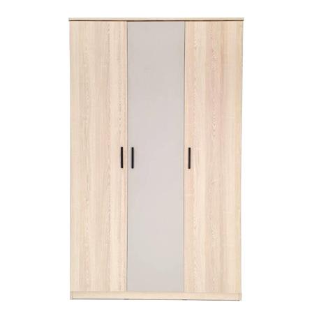 WARDROBE WITH 3 DOORS FURDINI THRU WD1254 120CM OTTAWA/SANDSTONE [EXCLUSIVE FROM HOMEPRO THAILAND]