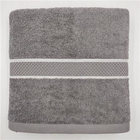 MONTEX ANTIBACTERIAL BATH TOWEL 68X137CM MTX-TWANT2754-LIGHT GREY