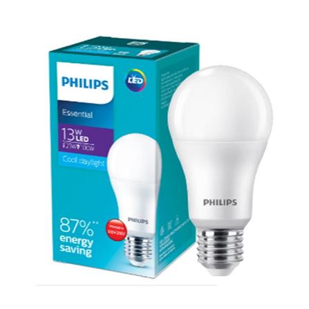 PHILIPS ESSENTIAL LED BULB E27 6500K COOL DAYLIGHT 13W