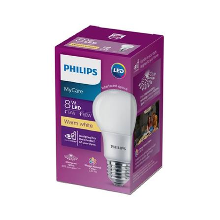 PHILIPS MYCARE LED BULB E27 3000K WARM WHITE 8W