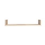 WALL SHELF U SHAPE COZI 60X15X10CM WALNUT