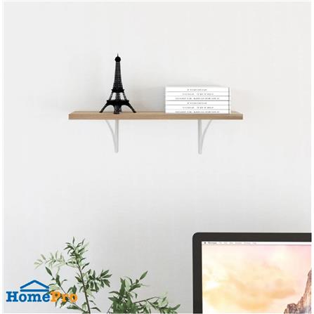 WOODEN SHELF 120X30X1.6CM STACKO WHITE OAK