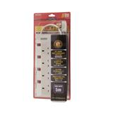 MORRIES EXTENSION SOCKET 4GANG 5.0M WITH NEON WHITE MS3244-5
