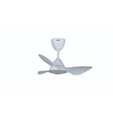 DEKA CEILING FAN CROX 3BLADES LED WHITE 28INCH