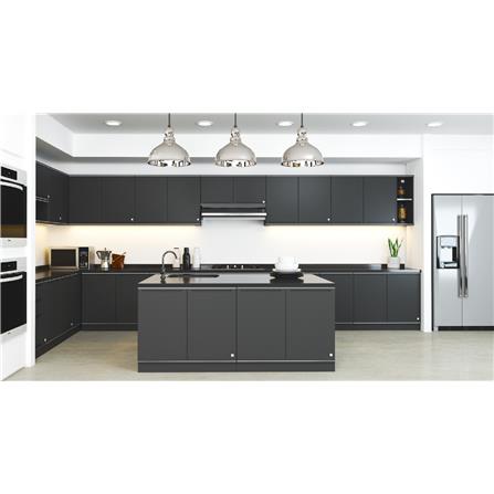 KING ROCKA PLATINUM DOUBLE COUNTER CABINET 90WX58DX83H GREY
