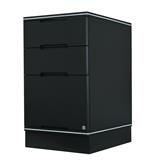 KING ROCKA PLATINUM DRAWER CABINET 45(W)X58(D)X83(H)CM GREY