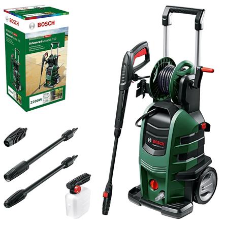 BOSCH HIGH PRESSURE WASHER ADVANCED AQUATAK-150 (INDUCTION MOTOR) 150BAR/2200W