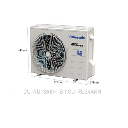 PANASONIC X-DELUXE INVERTER AIR CONDITIONER CS-RU18AKH-1 2HP INV
