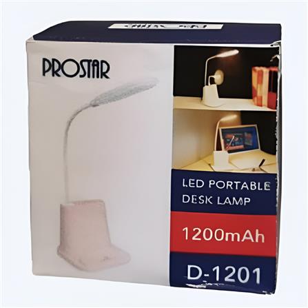 PROSTAR DESK LAMP LED D-1201 VARIANTION OF COLOR USB PINK