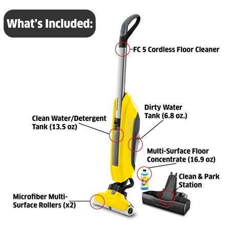 KARCHER HARD FLOOR CORDLESS CLEANER FC 5