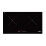 ELBA INDUCTION HOB EIC-Q7092ST(BK) 2BURNER 71CM VULKERA GLASS