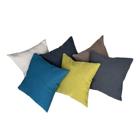 HLS CUSHION LINEN 18X18 DARK BROWN