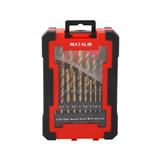 MATALL METAL TWIST DRILL BIT SET 19PCS/PACK