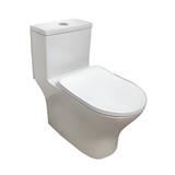 AKRON 1P TOILET WCO-88202-M 6/3L WHITE