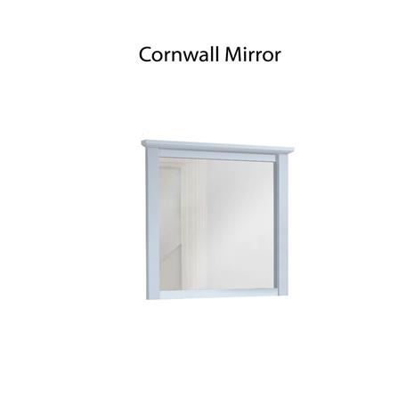 SNOOZELAND CORNWALL MIRROR WHITE