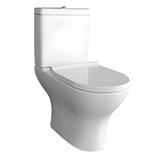 AKRON 2P TOILET WCC-29002-M 6/3L RIMLESS WHITE