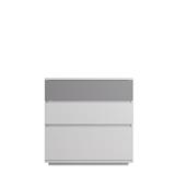 CHEST OF 3 DRAWERS FURDINI MEDIS HIGLOSS GREY [EXCLUSIVE FROM HOMEPRO THAILAND]