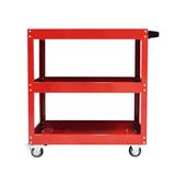 TOOL STORAGE TROLLEY CART WITHOUT DRAWER 79X36X77CM RED [EXCLUSIVE FROM HOMEPRO THAILAND]