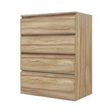 CHEST OF 4 DRAWERS BURO ANTARES LC80 DW AROMA OAK [EXCLUSIVE FROM HOMEPRO THAILAND]