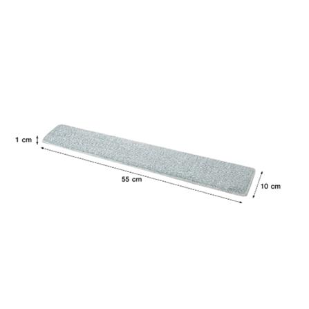 REFILL MICROFIBER MOP ZURE ACCO 21" 4PCS GREY
