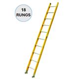 EVERLAST 18" FIBREGLASS SINGLE POLE LADDER (150kg) (SIRIM)