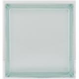 CHANG KAEW CLEAR GLASS BLOCK SIZE 19X19X8CM TANGERINE