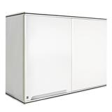 KING CORNER HANG CABINET CURVE WHITE 90X34.5X68CM
