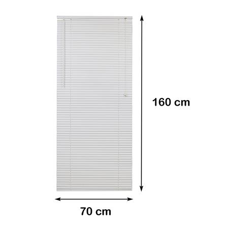 HOME LIVING STYLE VENETIAN BLIND PVC 70X160CM WHITE