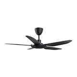 DEKA CEILING FAN FOSCARINI ECO 5 BLADE 46INCH BLACK