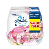 SCENTED GEL GLADE 180G TWIN PACK FLORAL