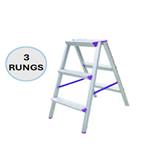 EVERLAST DOUBLE ELEGANT LADDER 3" RUNG (150KG) (SIRIM)