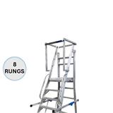 EVERLAST WAREHOUSE STEP LADDER 8" RUNGS (150KG) (SIRIM)