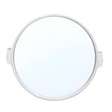 BATH TIME PLASTIC ROUND MIRROR 14914 WHITE