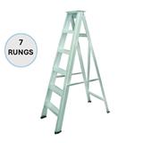 EVERLAST LIGHT DUTY SINGLE SIDED LADDER 7" RUNGS (80KG)