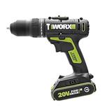 WORX CORDLESS DRILL WU179 10MM 20V BLACK
