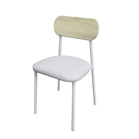 DINING SET 4-SEATER FURDINI GENTO LIGHT OAK/WHITE